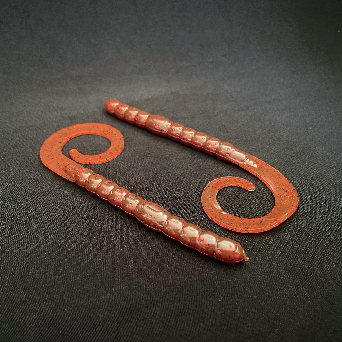 7.5" Ribbon Tail Worm / 8 pack